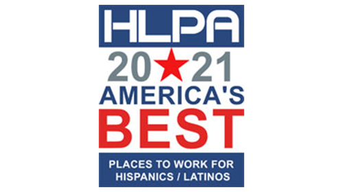 2021 America's best places for hispanic latinos to work award