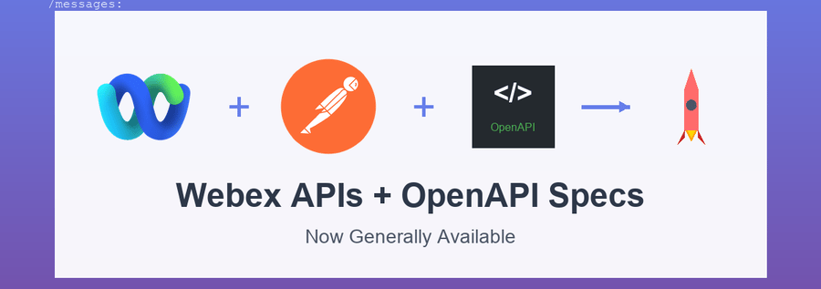 Webex Postman Collection Reaches GA Plus New OpenAPI Specs Repository