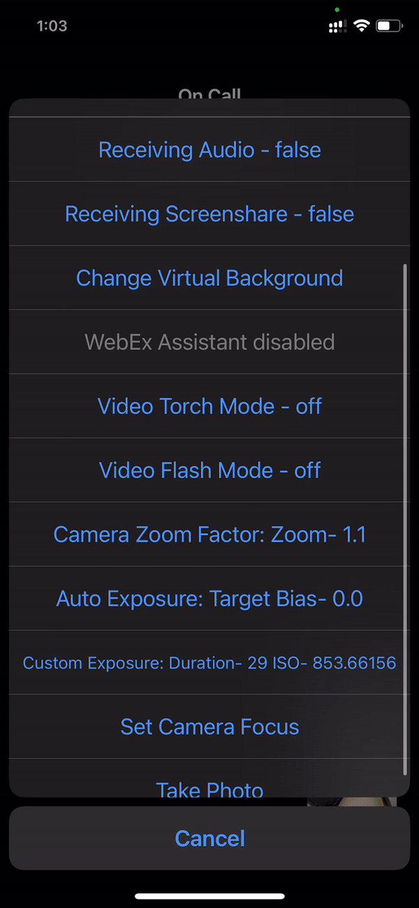 Duration and ISO