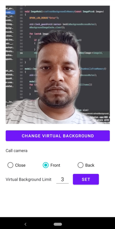 Custom Virtual Background