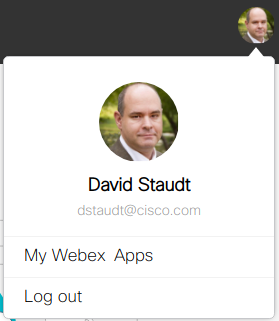 My Webex Apps