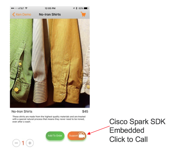 cisco spark for ios