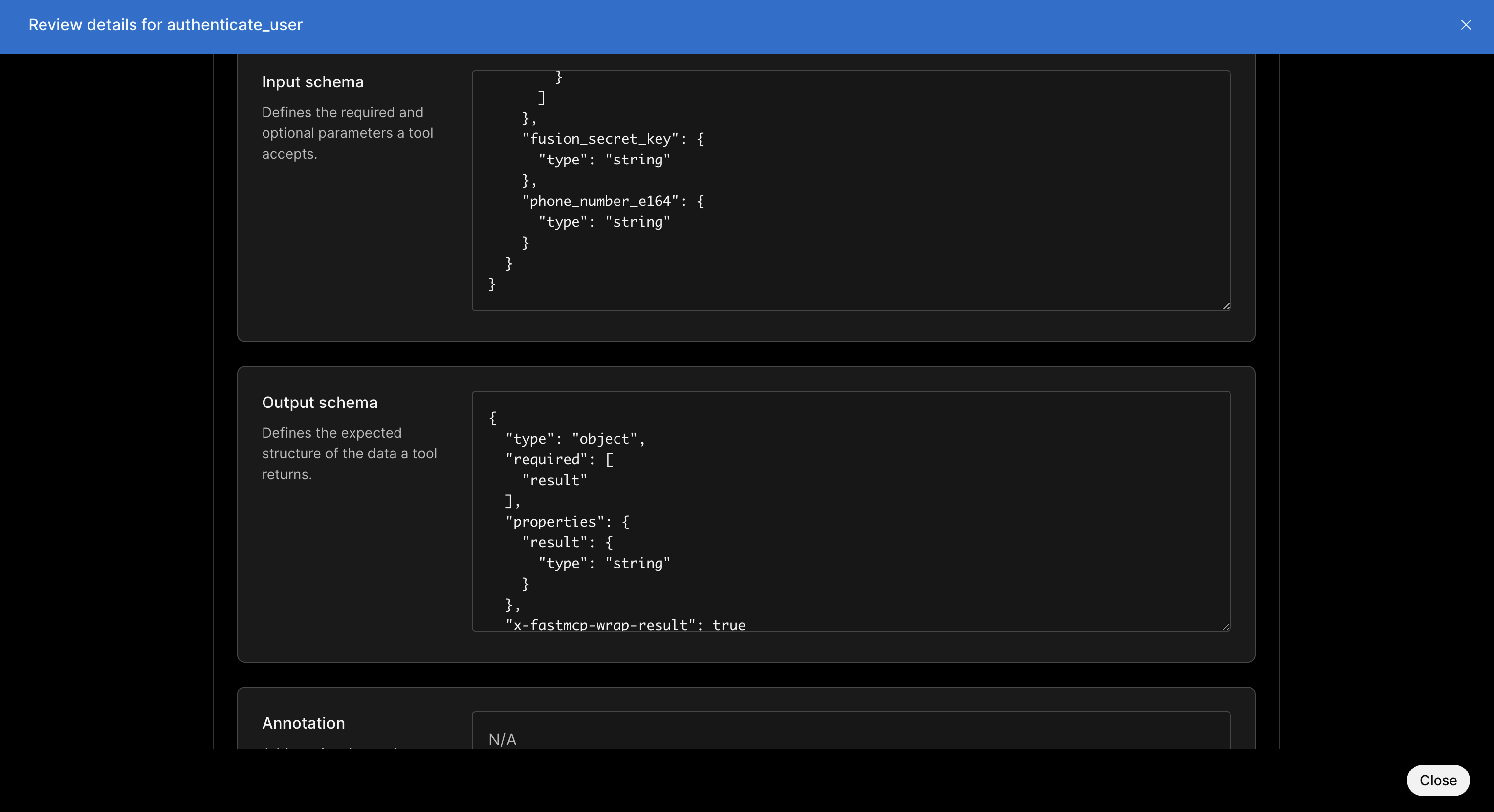Agentic App Review Page