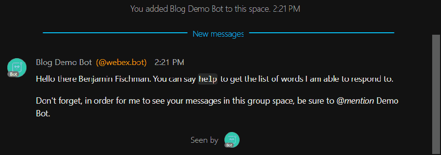 From Zero to Webex Teams Chatbot in 15 Minutes