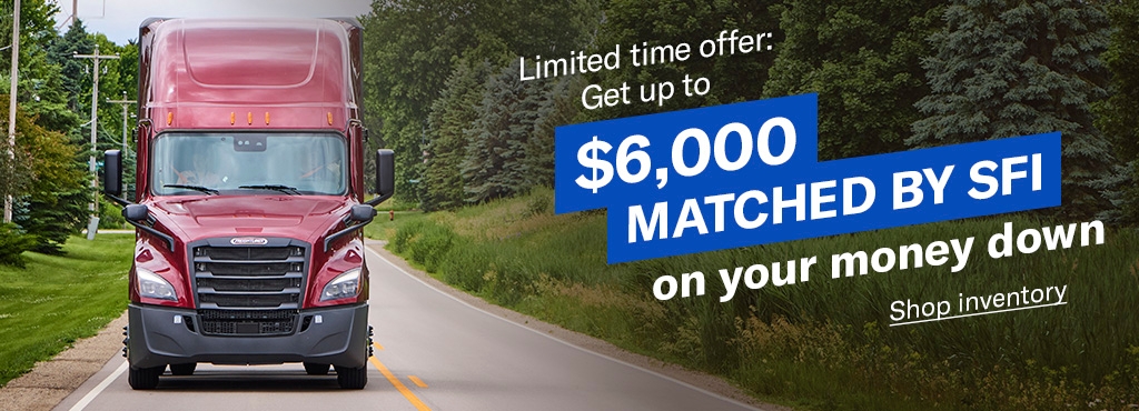 Get up to $6,000 matched by SFI on your money down