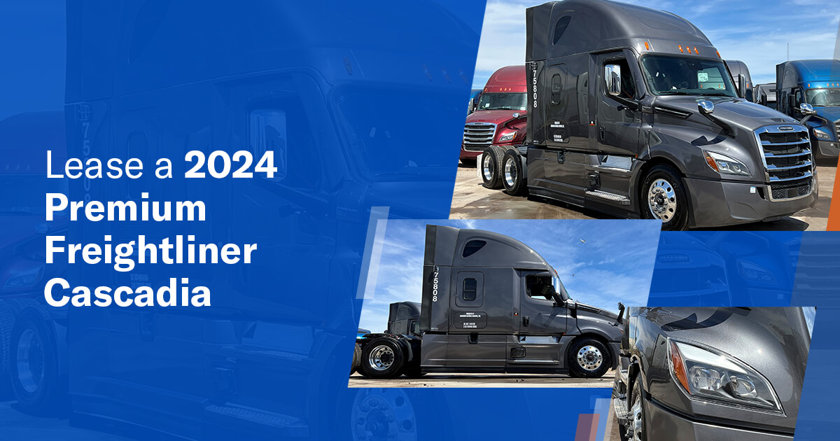 2024 Premium Freightliner Cascadia Leasing SFI Trucks and Financing