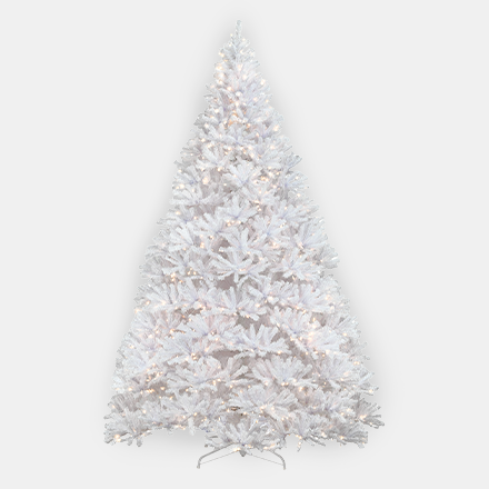 White Christmas Tree 