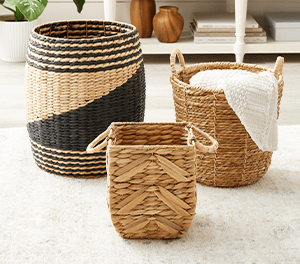 Storage baskets