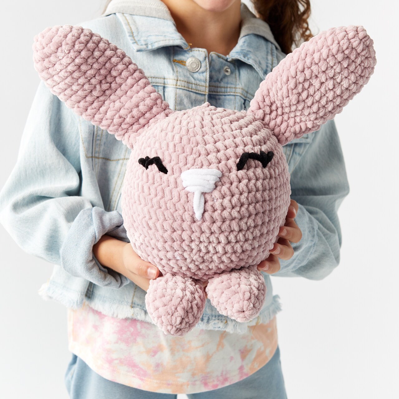 amigurumi pink bunny