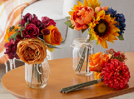 Spring floral arrangement