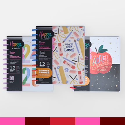 three back-to-school planners