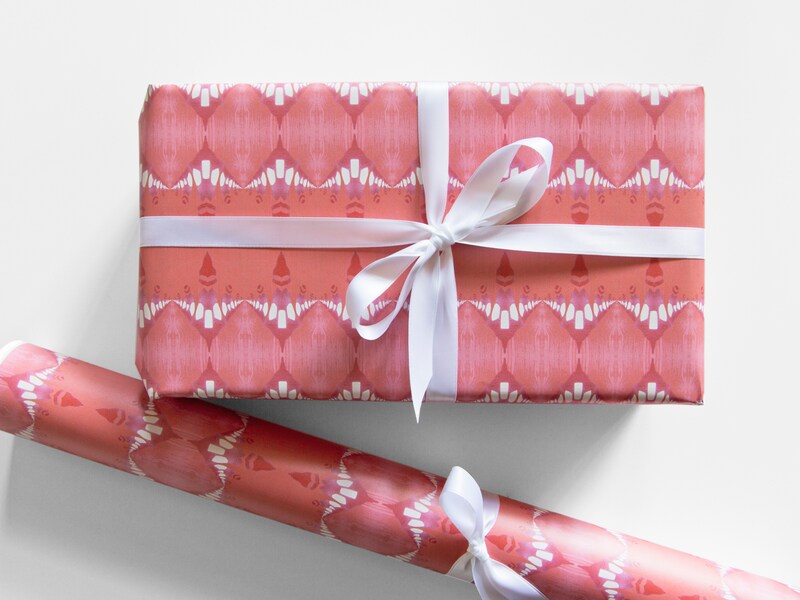 pink gift wrap