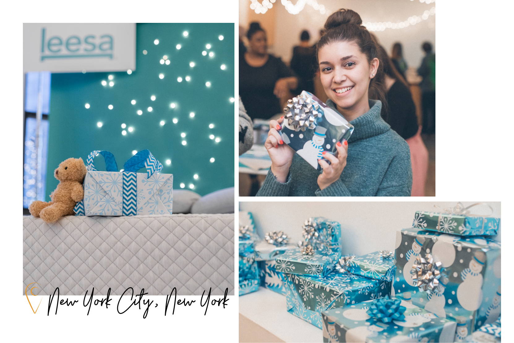 Leesa Christmas cheer