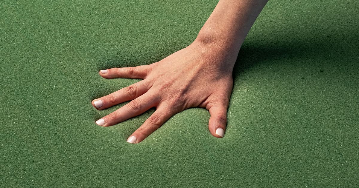 Leesa GreenFlex Foam: Cooling and Pressure-Relieving Support | Leesa