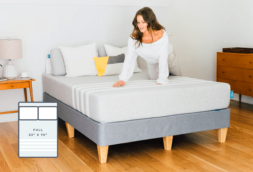 leesa full size mattress dimensions
