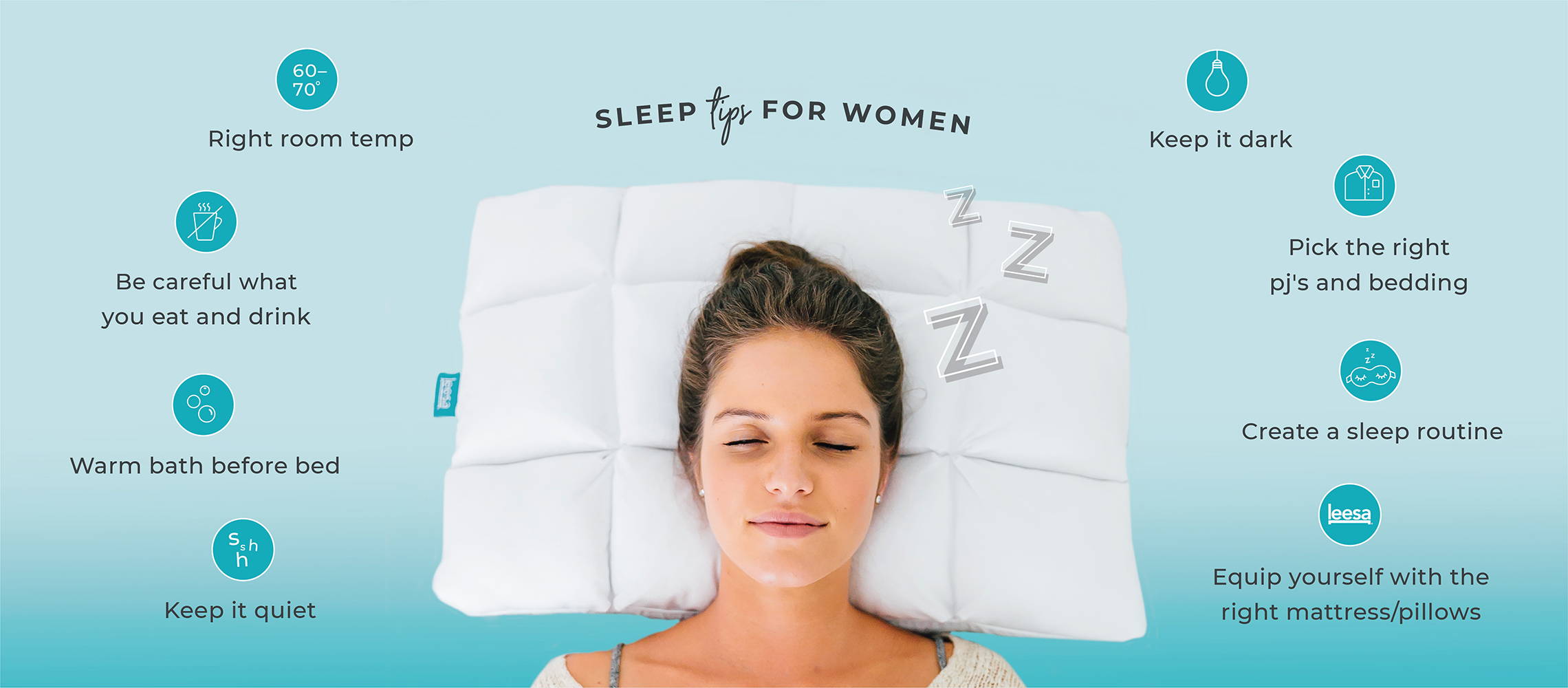 Sleep tips for women