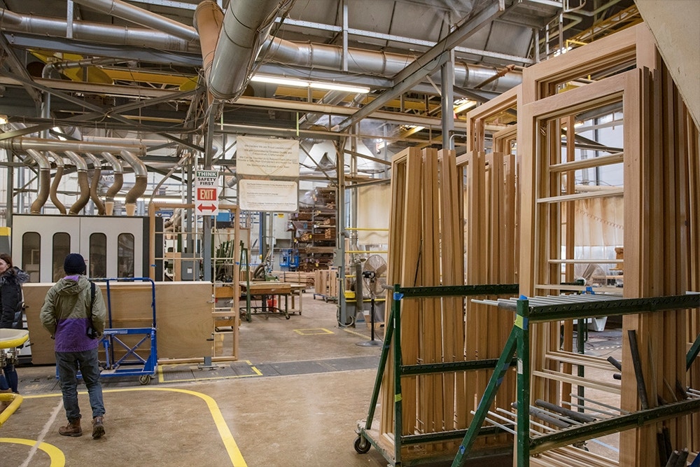 the inside of Reilly's manufacturing facility