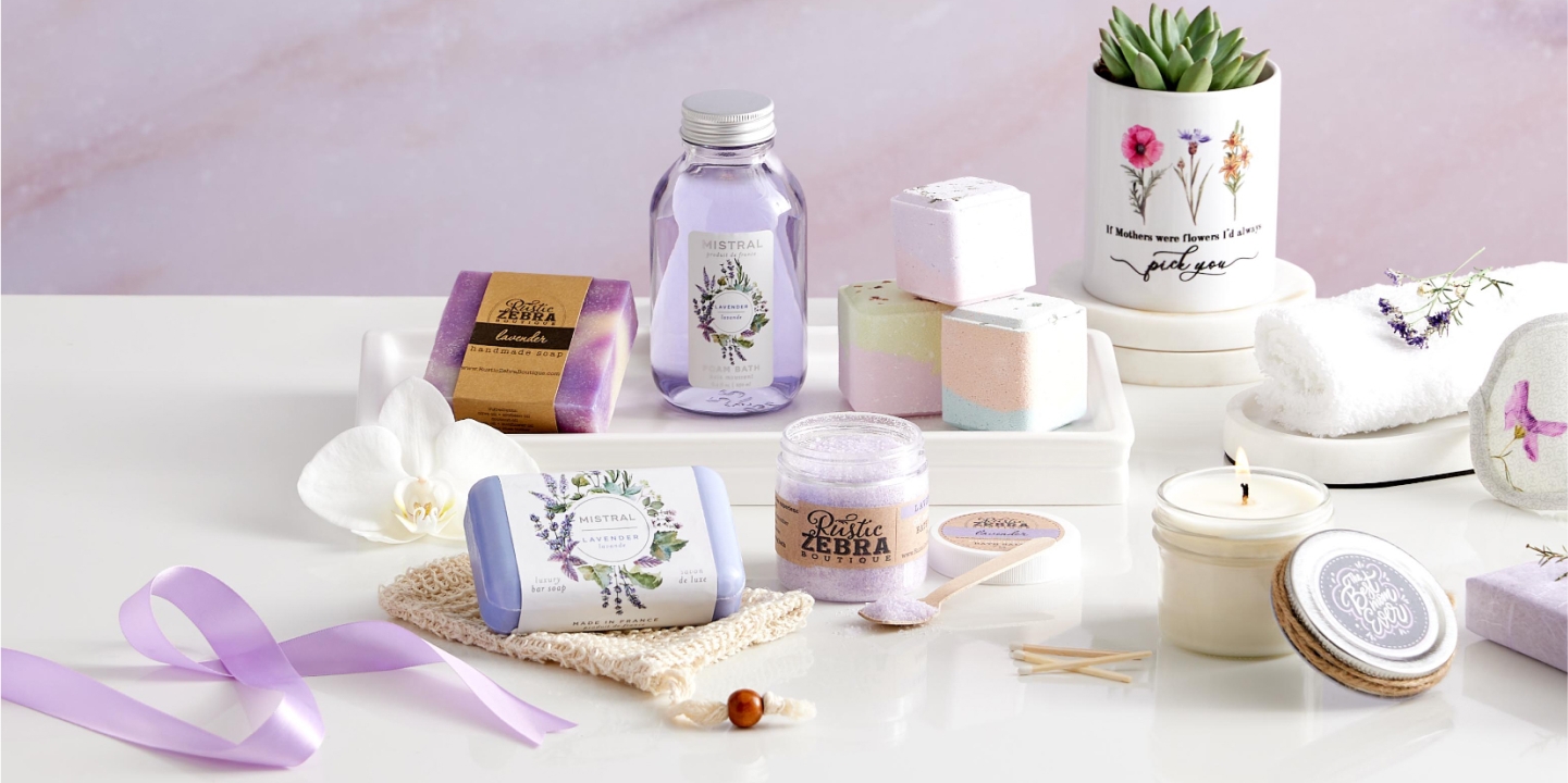 <p>Give her an excuse to indulge with our spa &amp; self care kits.</p>
