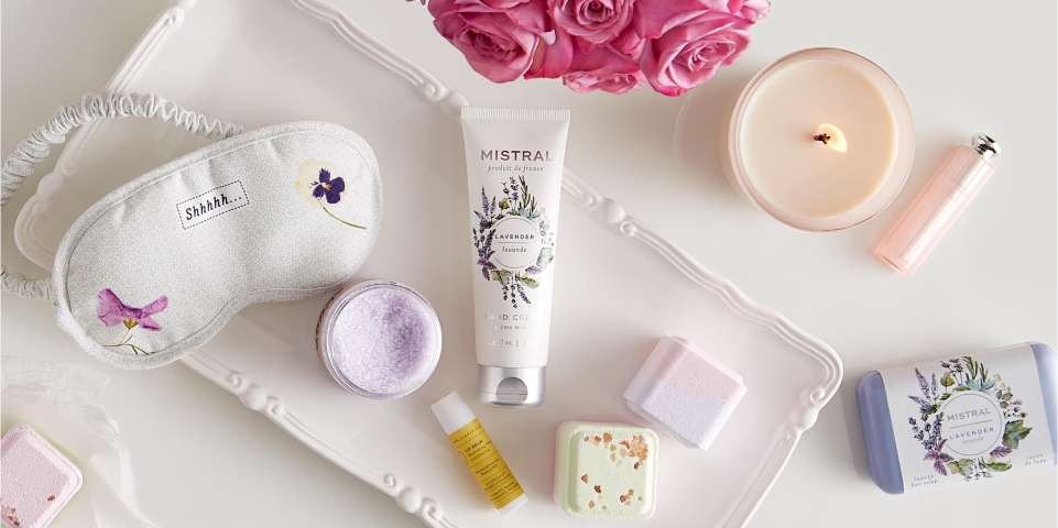 <p>Soak up the sweet life with new self care sets for indulging.</p>
