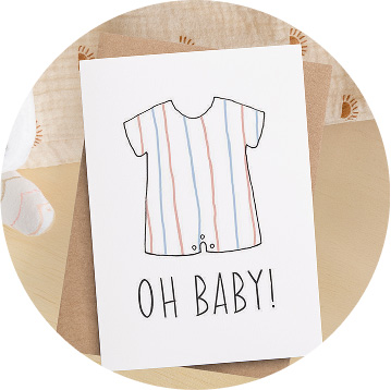 new baby cards circles greeting cards lp fy25