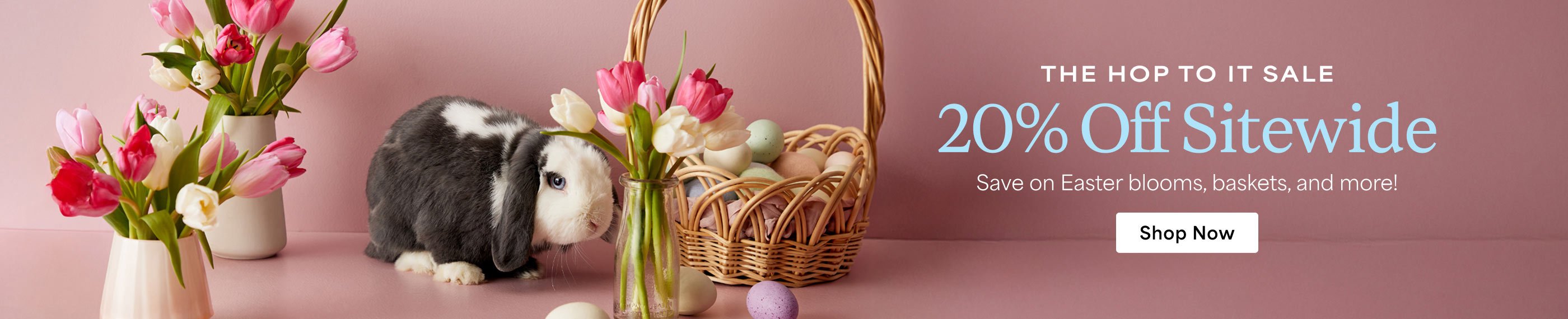 Click here for 20% off Easter flowers