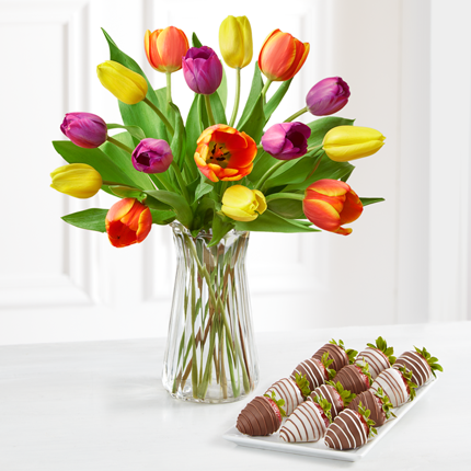 Spring Tulips & Berries Bundle