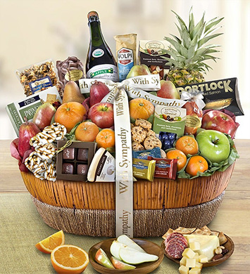 Gourmet Sympathy Baskets and Prepared Meals