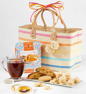 Bright Brunch Time Gift Tote >