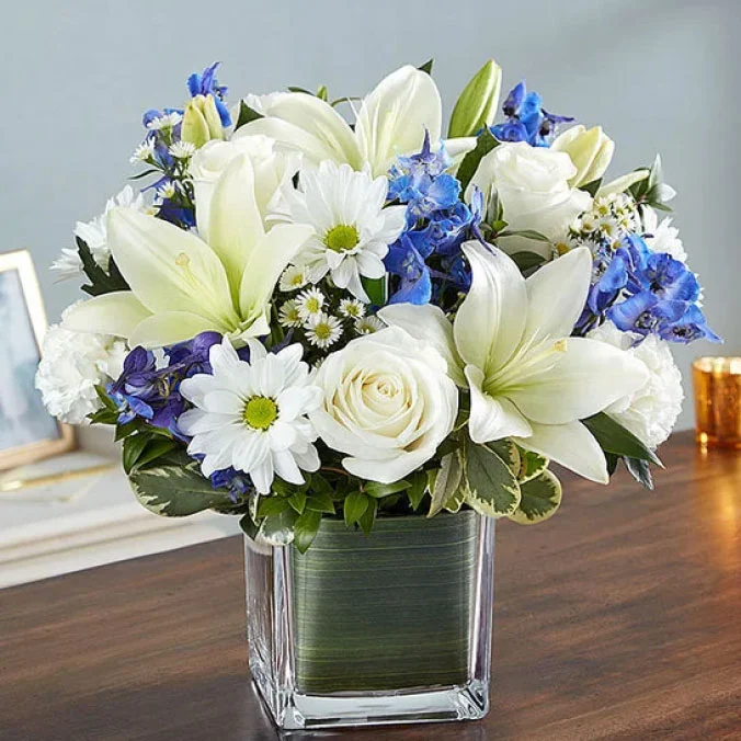 Faith & Fond Memories Sympathy Candle Basket