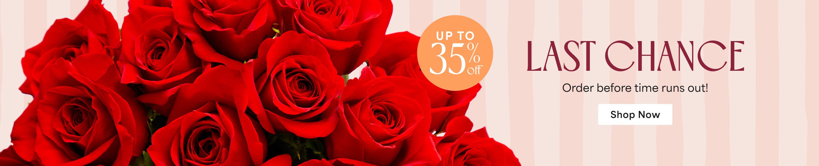 Click here for up to 35% off on Valentine's gifts!