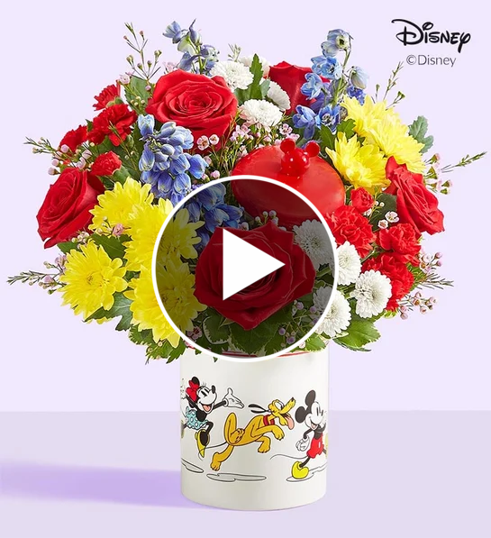Disney Mickey Mouse & Friends Cookie Jar - Bright | 1800Flowers.com