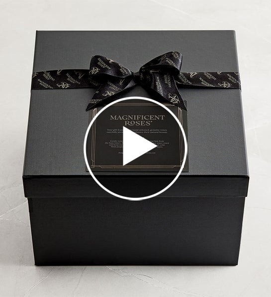 One Dozen Red Magnificent Roses - Thumbnail 2