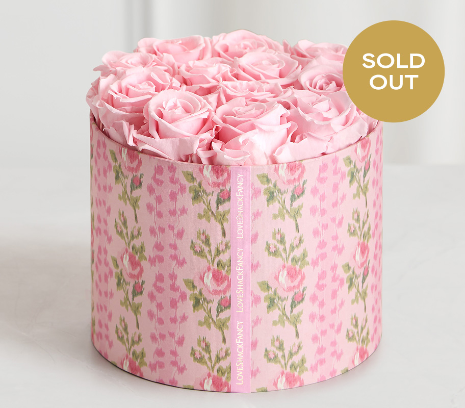 LoveShackFancy Pretty in Pink Preserved Roses