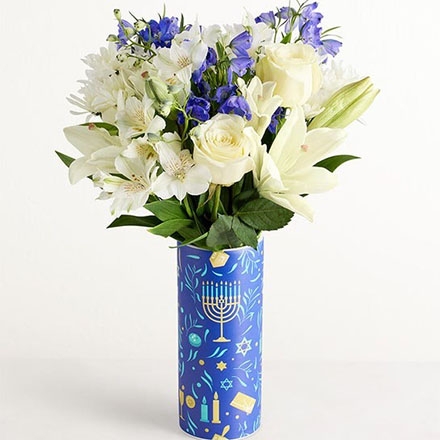 hanukkah flowers silo 212899 440x440