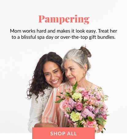 Mothers Day Gift Ideas Pampering Banner