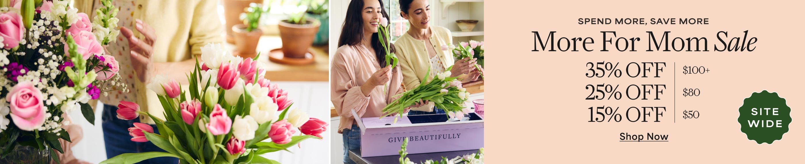 Save Up to 35% on Mother's Day Favorites