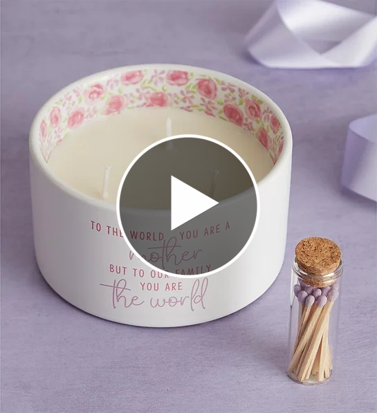 Watch Mother’s Day Wax Reveal Candle