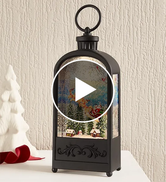 Santas Wonderland Lantern