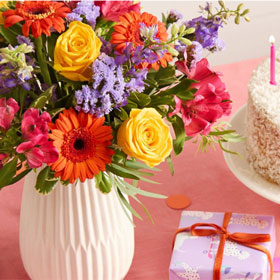 Birthday Flowers >