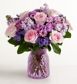 Heartfelt Tribute™ Blue & White Floor Basket