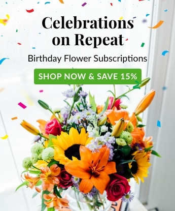 Birthday Flower Subscriptions