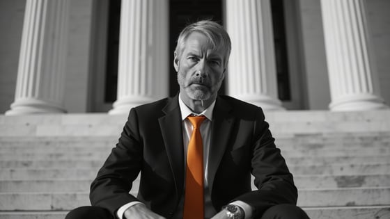 Portraits of Michael Saylor: Lincoln Memorial
