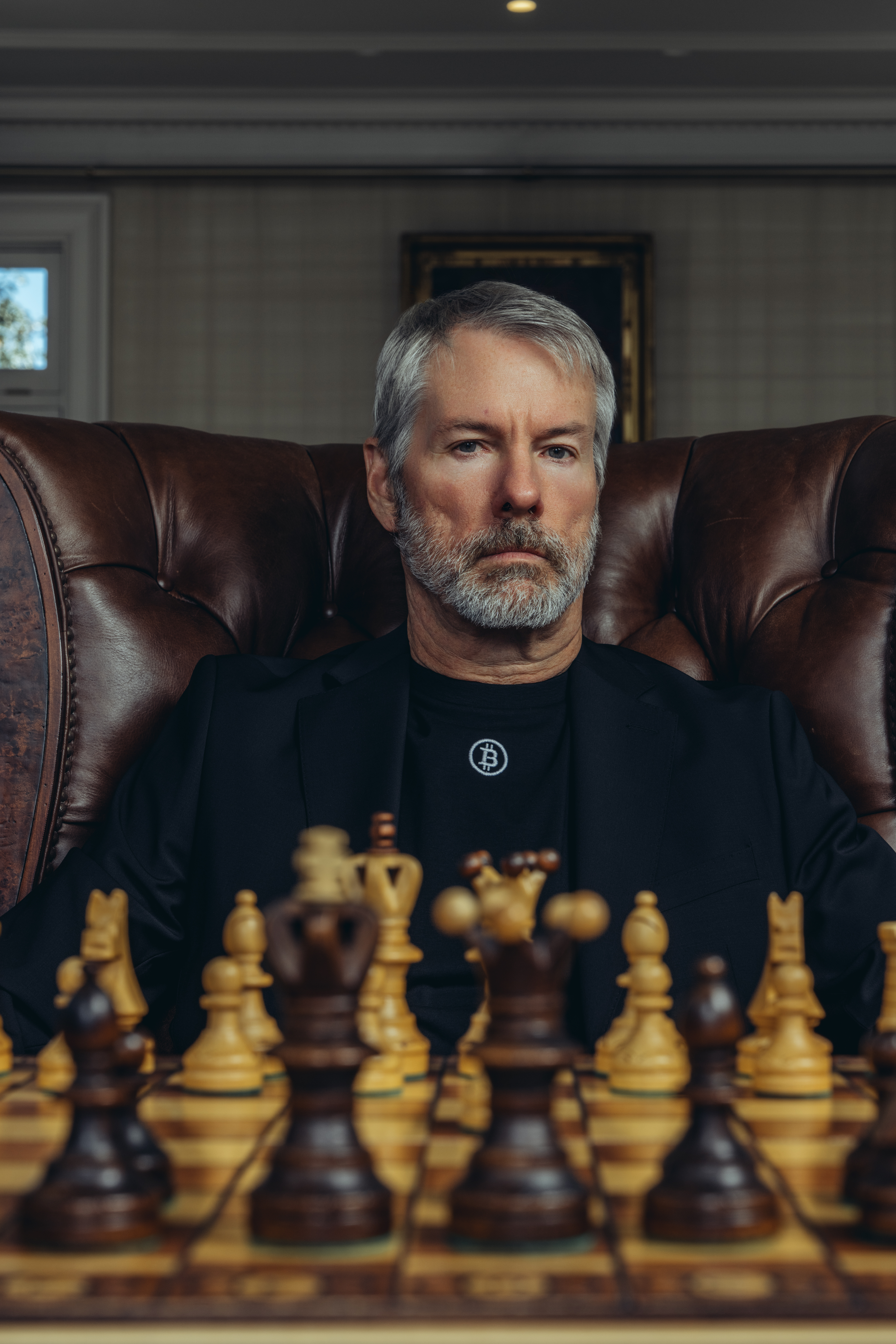 Bitcoin Magazine: Chess Portrait