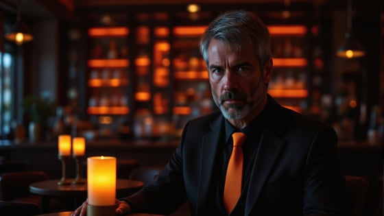 Portraits of Michael Saylor: Bitcoin Bar