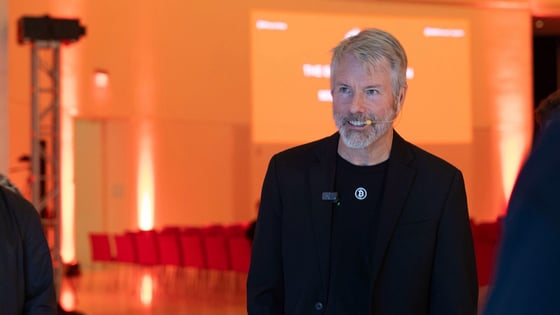 Photos of Michael Saylor: MJS Conference-2