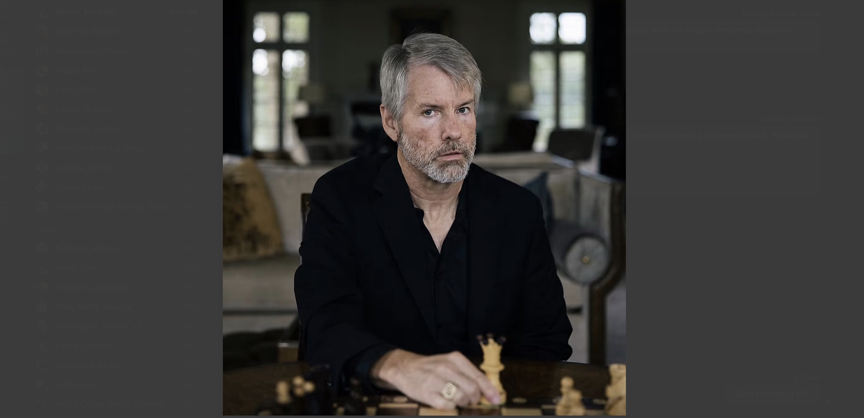 Photos of Michael Saylor: MJS Chess