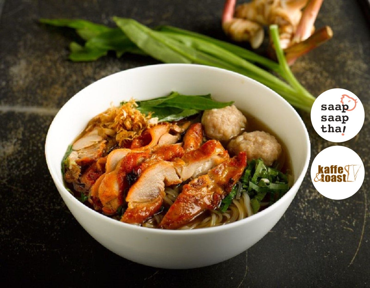 Halal food at Saap Saap Thai / Kaffe & Toast - Wisma Geylang Serai