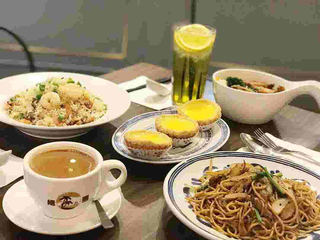 Asian food at Honolulu Cafe - The Centrepoint