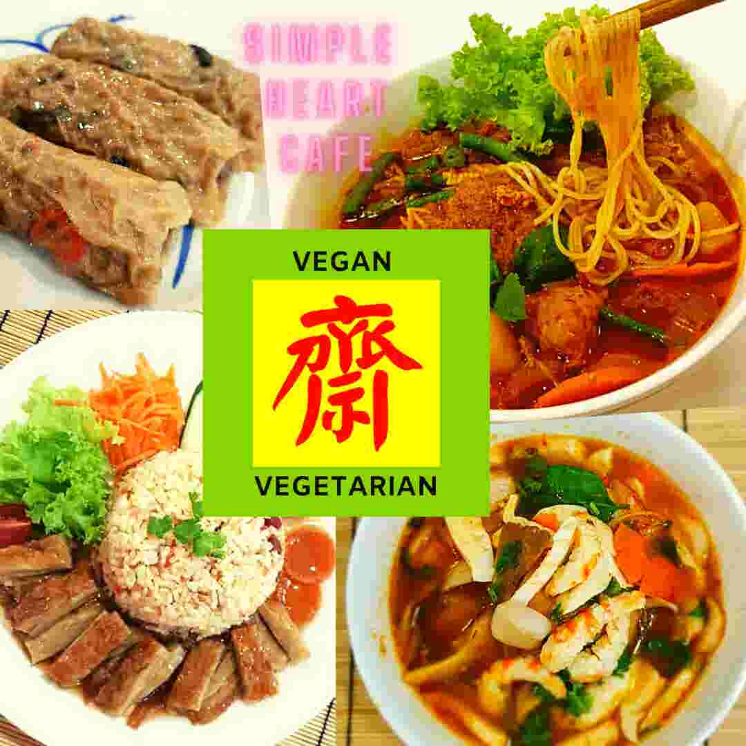 Vegetarian food at SIMPLE HEART CAFE - VEGETARIAN CAFE