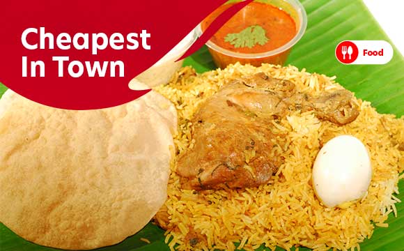 Halal food at Brindas